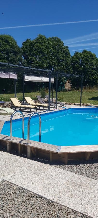 Sharecroppers Cottage With Swimming Pool Pagéas Zewnętrze zdjęcie