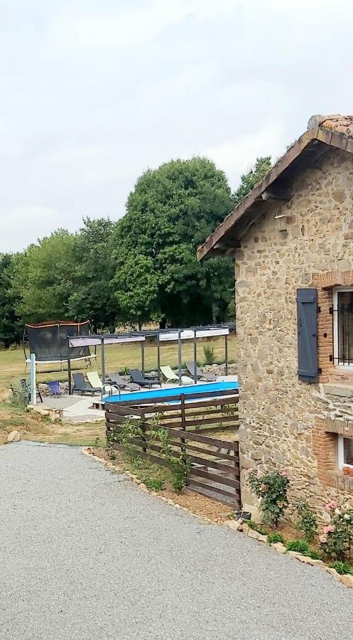 Sharecroppers Cottage With Swimming Pool Pagéas Zewnętrze zdjęcie